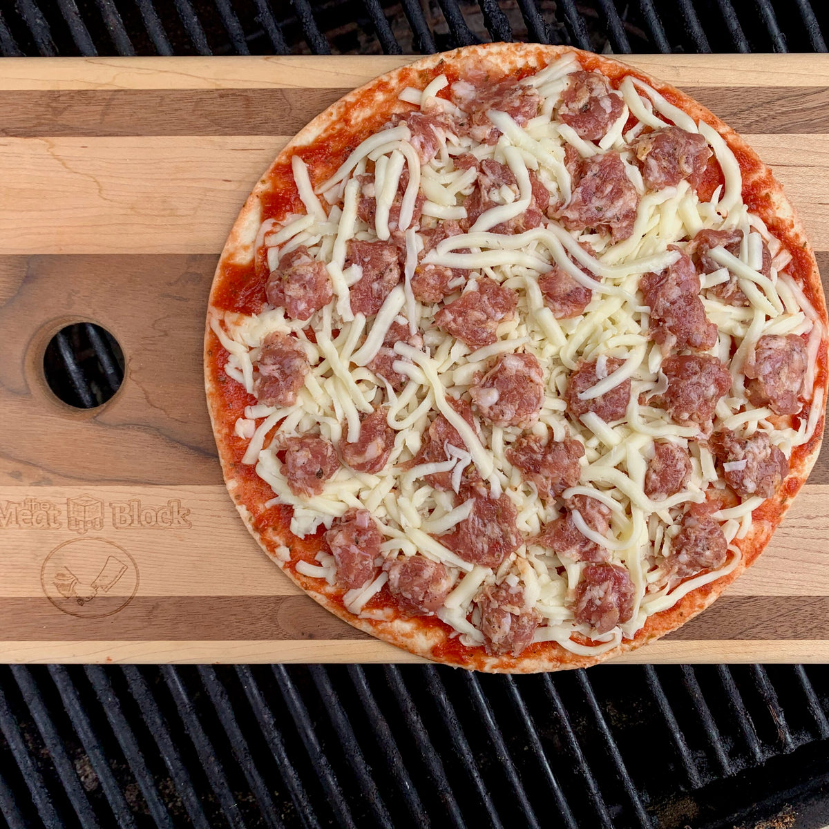Cheese & Sausage Pizza - Sweet &amp; Mild image