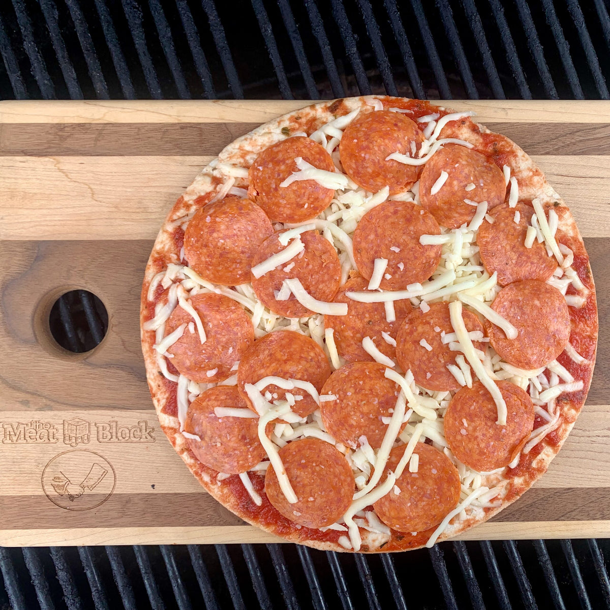 Cheese and Pepperoni Pizza image